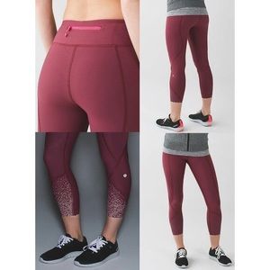 Lululemon tight stuff reflective tight
